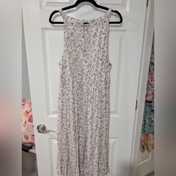 NWT Torrid Ditsy Floral Dew Challis Halter Hi Low Dress in Size 2 (18/20) - Picture 10 of 15